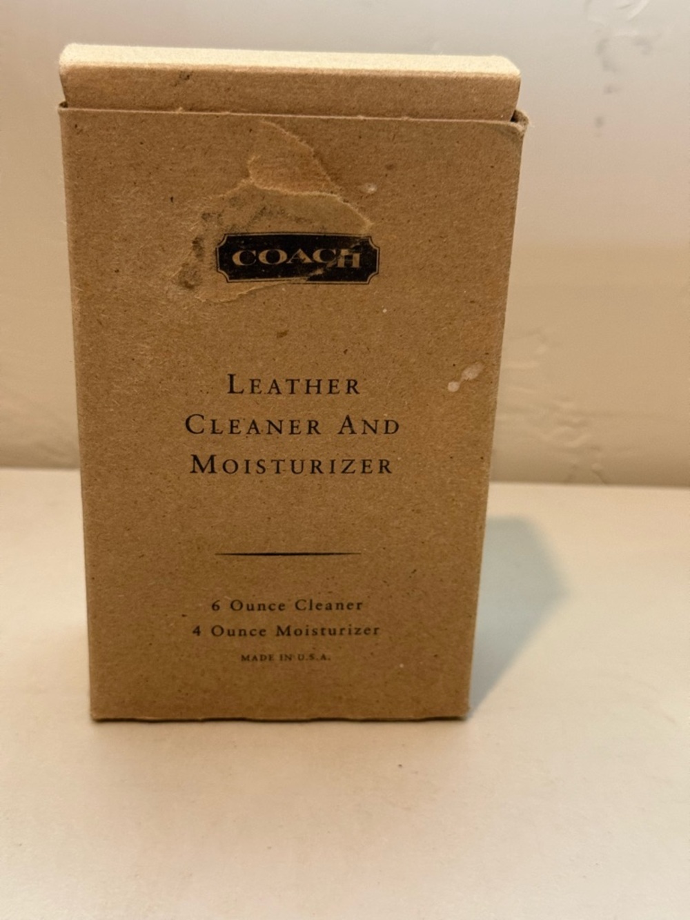 Coach Leather Cleaner And Moisturizer New In Box